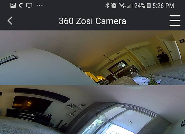 360º cruising panoramic view