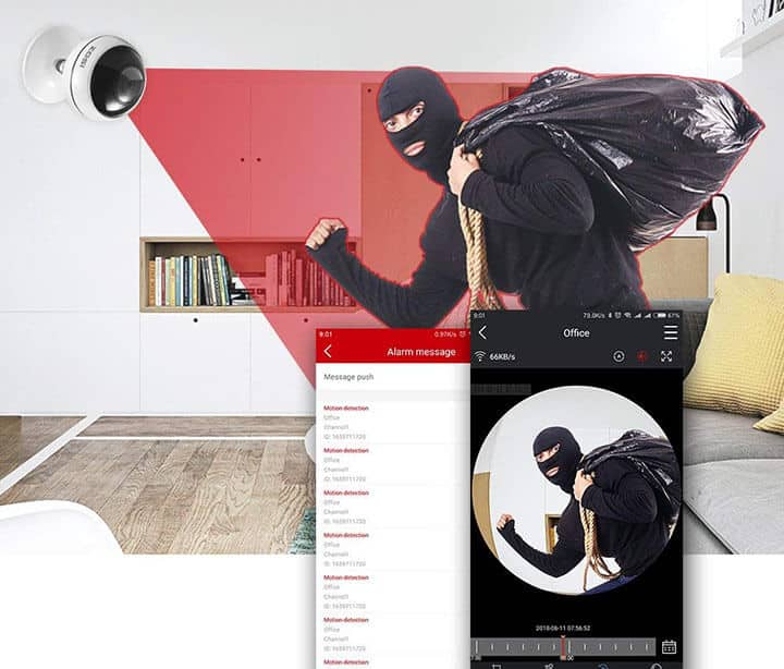 Motion Detection and alarm